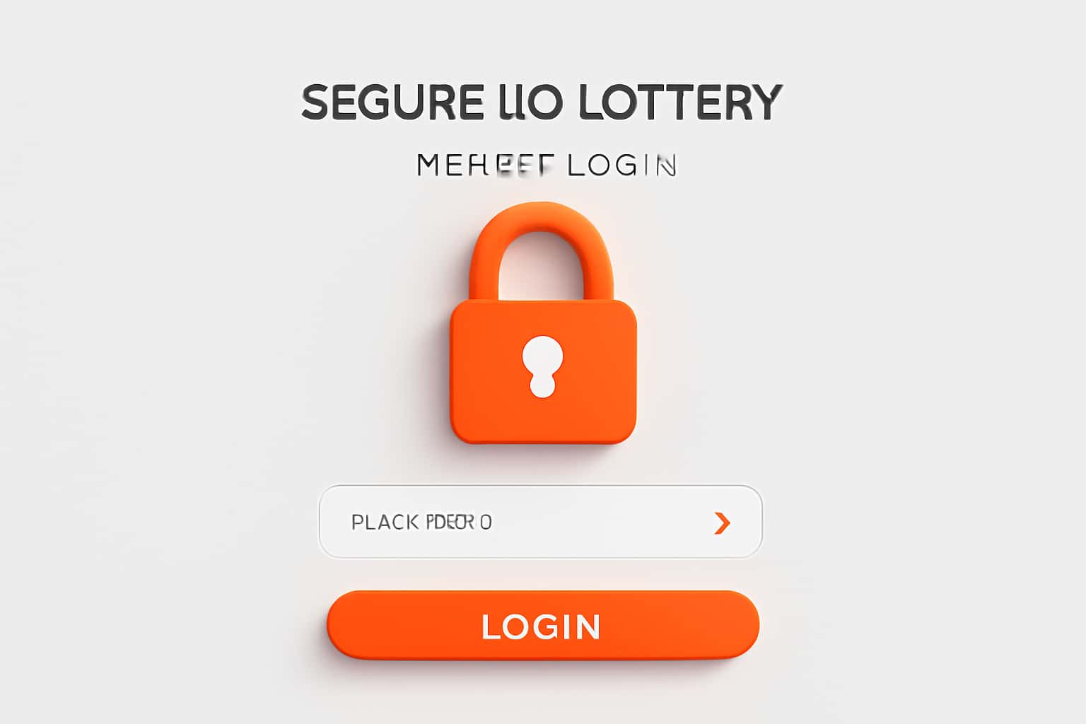 Secure Jio Lottery Member Login Interface