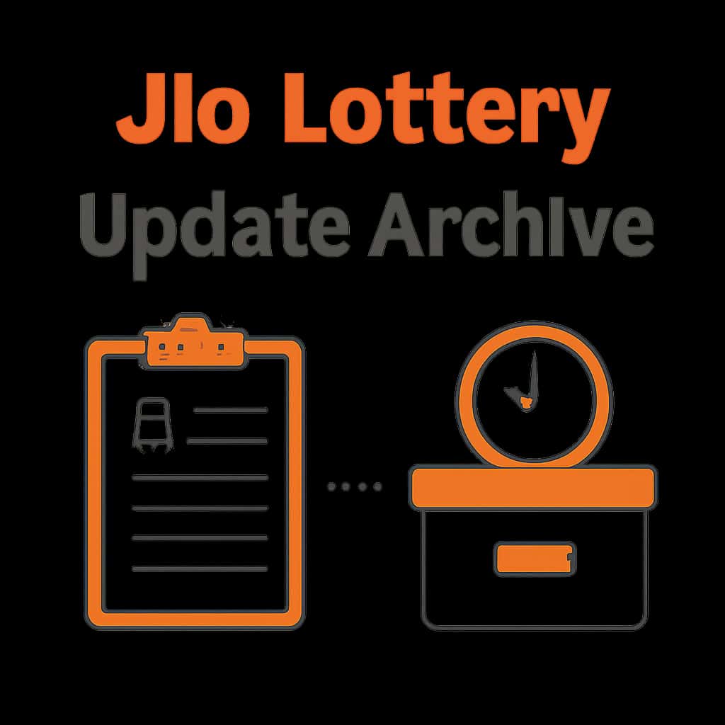 An educational diagram elaborating on the topics covered in the Jio Lottery Update Archive.