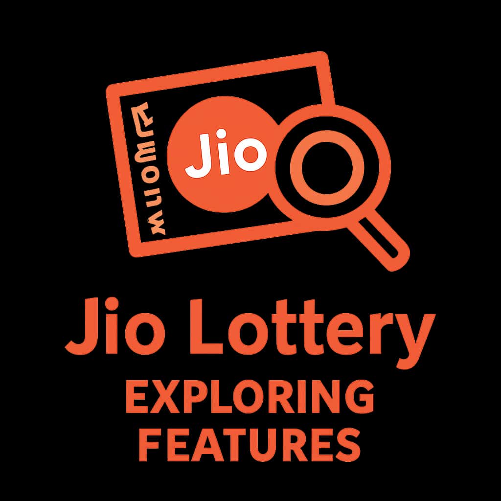 An icon representing Jio Lottery features guide.