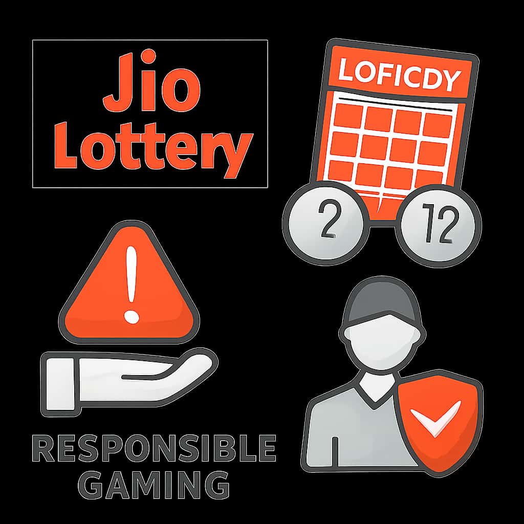 Illustration depicting responsible gaming practices and policies.