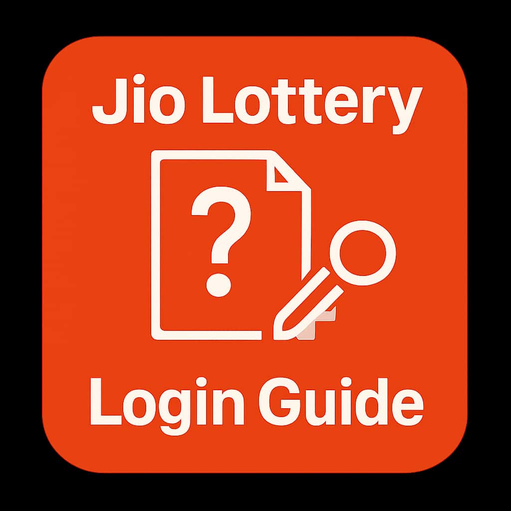 An icon representing the Jio Lottery Login Guide.
