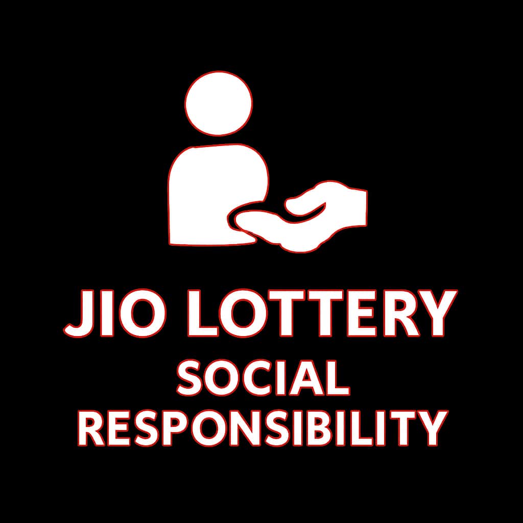 Icon representing the Jio Lottery social responsibility initiatives.