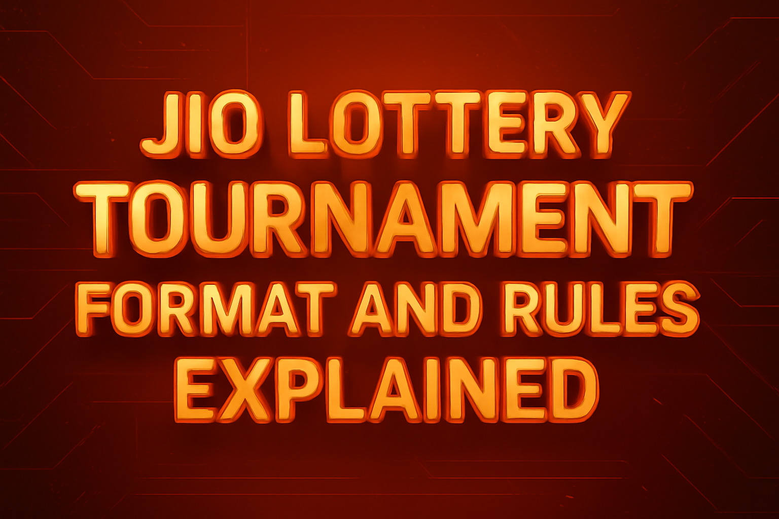 A professional informational scene focused on the Jio Lottery Login Guide.