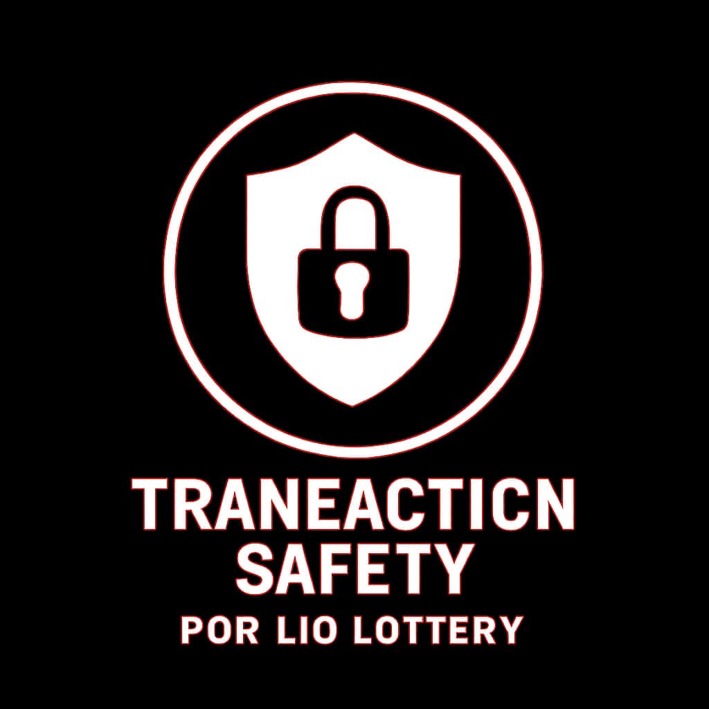 An icon representing transaction safety for Jio Lottery