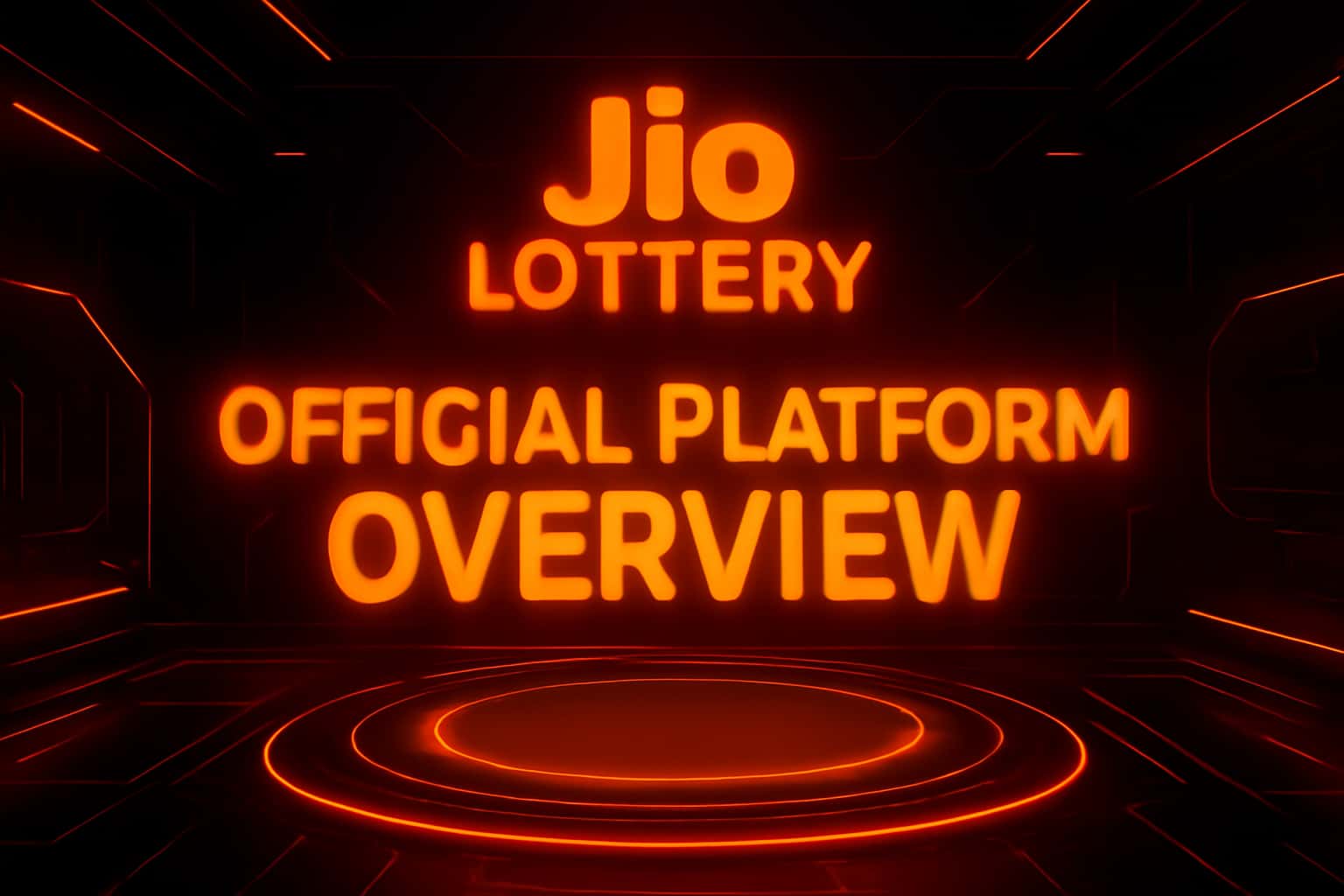 Futuristic digital landscape